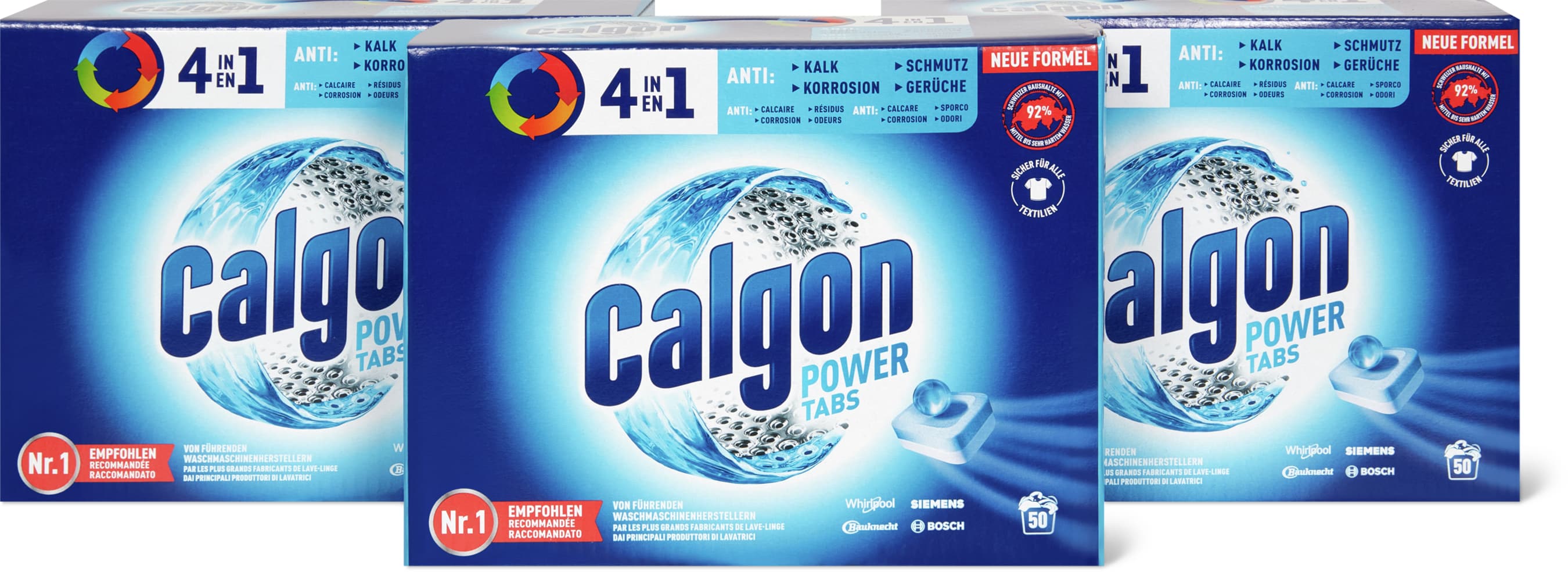 Calgon Addolcitore d'acqua in pastiglie 3x50